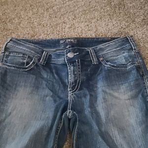 Silver jeans